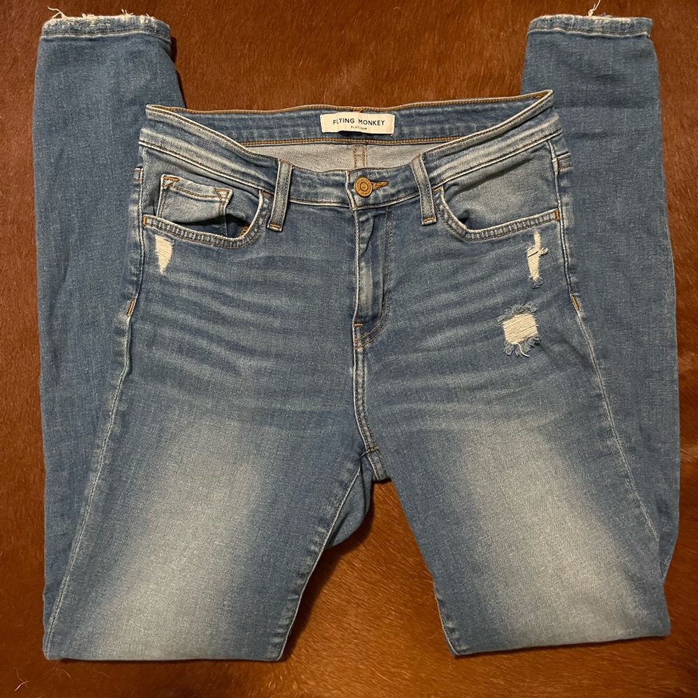 Flying Monkey skinny jeans. Size 27